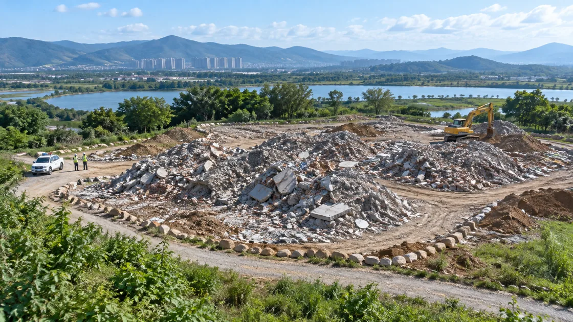 固废倾倒与堆场监管应用场景示意