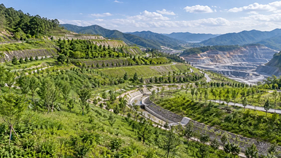 生态修复与绿色矿山验收辅助应用场景示意